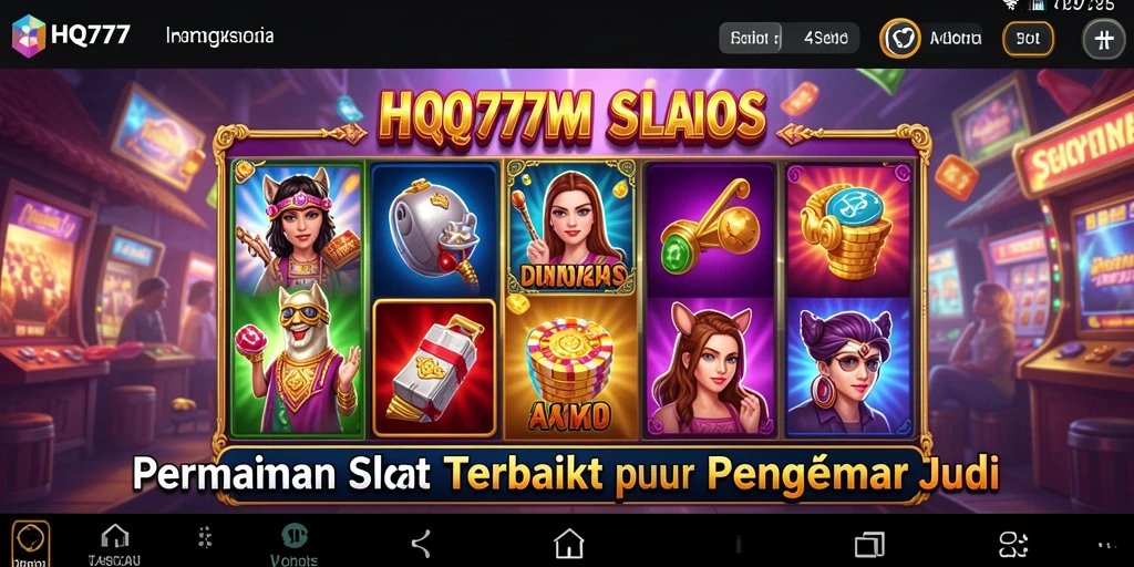 Gameplay seru dari HQ777 yang mengasyikkan.