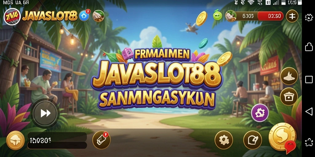 Menampilkan grafik menawan dari gameplay JAVASLOT88 yang seru.
