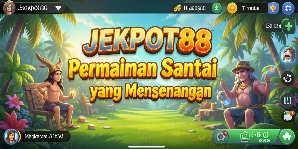 Screenshot gameplay JEKPOT88 yang menarik dan menyenangkan.