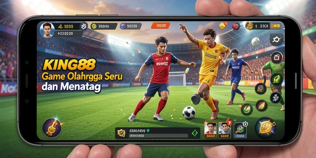 Menampilkan gameplay seru dalam KING88 dengan berbagai cabang olahraga.