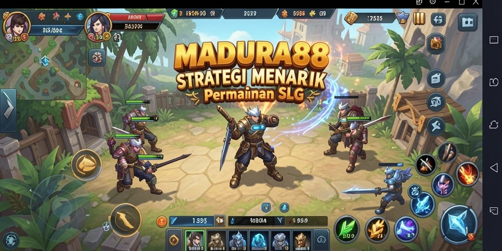 Tangkapan layar gameplay MADURA88 menampilkan aksi strategi yang mendebarkan.
