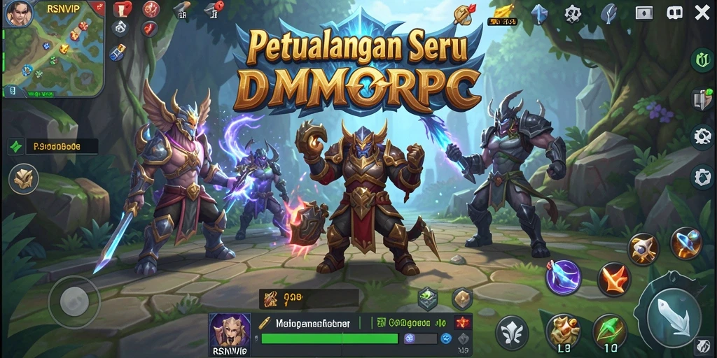 Tampilan gameplay RSNVIP yang menakjubkan dengan aksi seru di dalamnya.