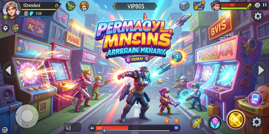 Tangkapan layar VIP805 menampilkan gameplay yang seru dan menantang.